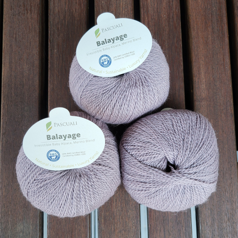 Balayage von Pascuali – Garn aus Babyalpaka und Merino