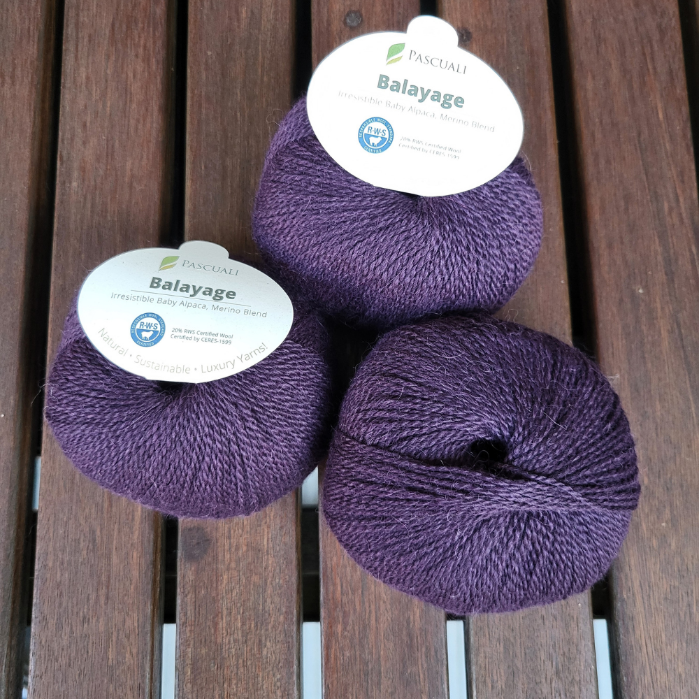 Balayage von Pascuali – Garn aus Babyalpaka und Merino