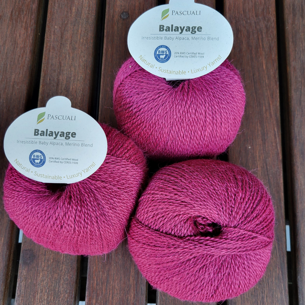 Balayage von Pascuali – Garn aus Babyalpaka und Merino
