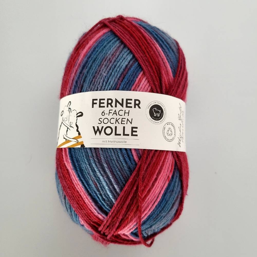 Ferner Wolle - Sockenwolle 6-Fach