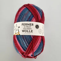Ferner Wolle - Sockenwolle 6-Fach