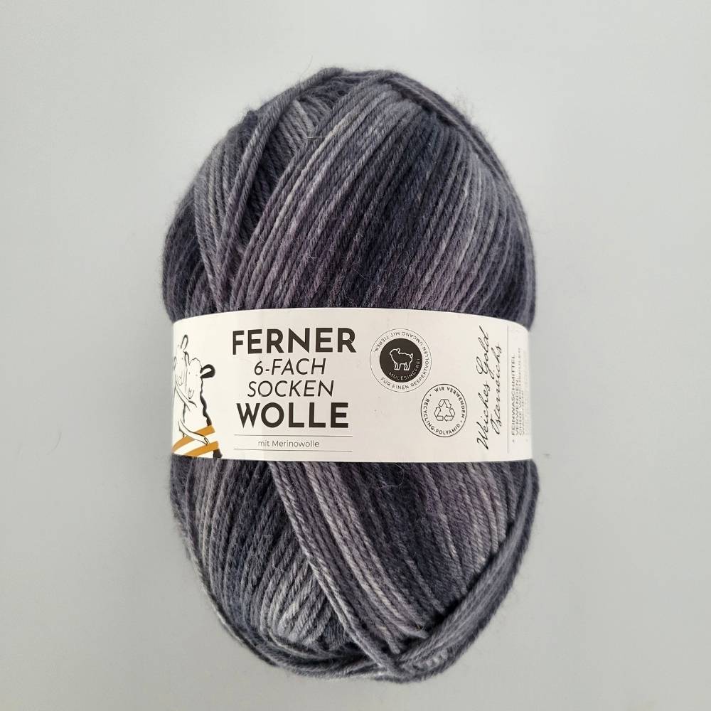 Ferner Wolle - Sockenwolle 6-Fach