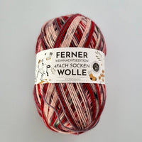 Ferner Wolle - Weihnachtsedition Sockenwolle 4-Fach
