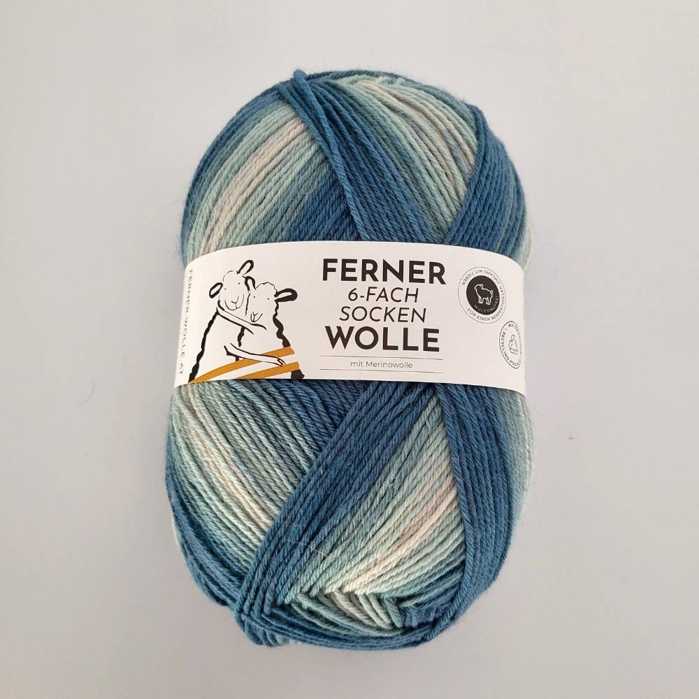 Ferner Wolle - Sockenwolle 6-Fach