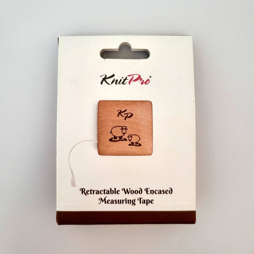 KnitPro Maßband aus Buchenholz