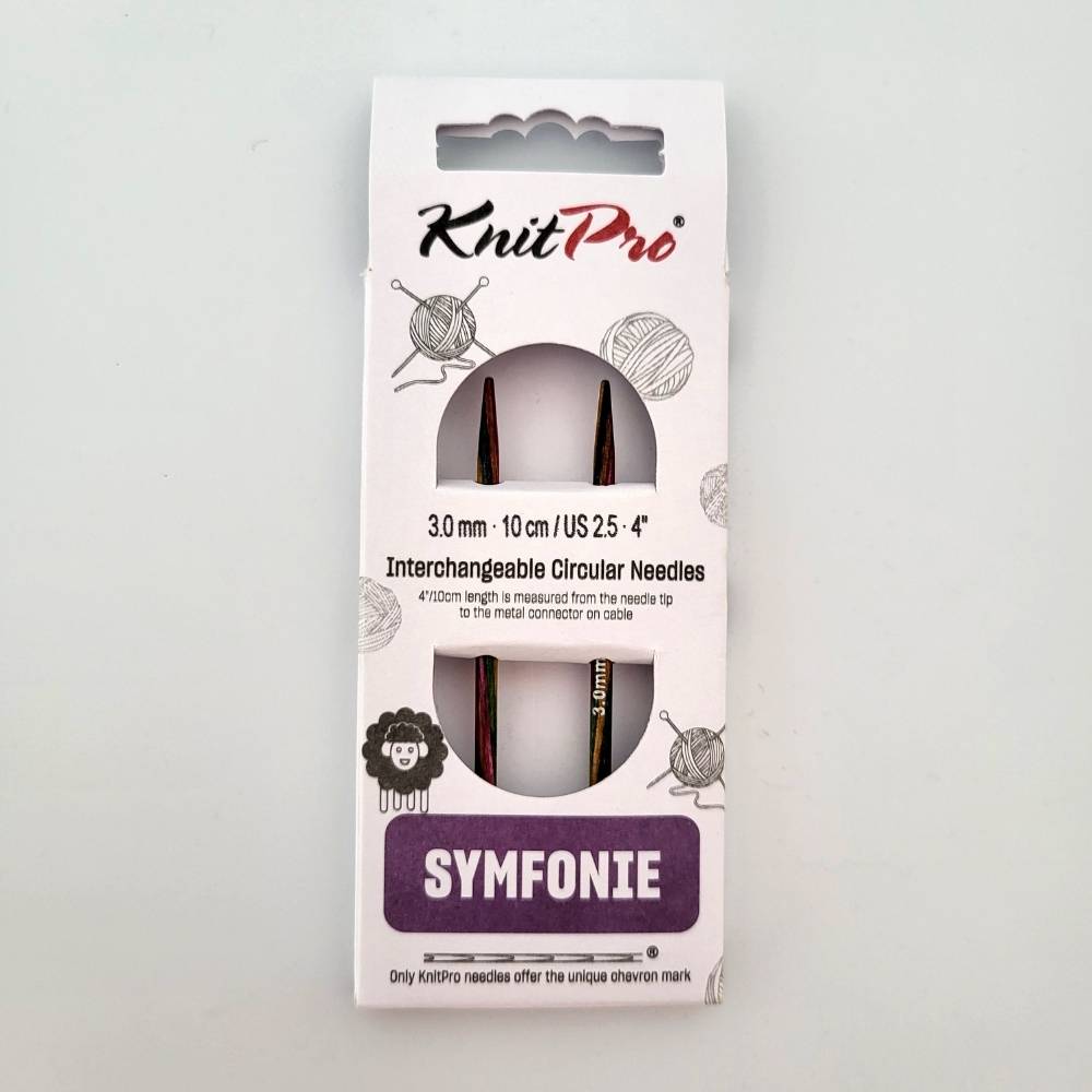 KnitPro Symfonie kurze Nadelspitzen – 3,0