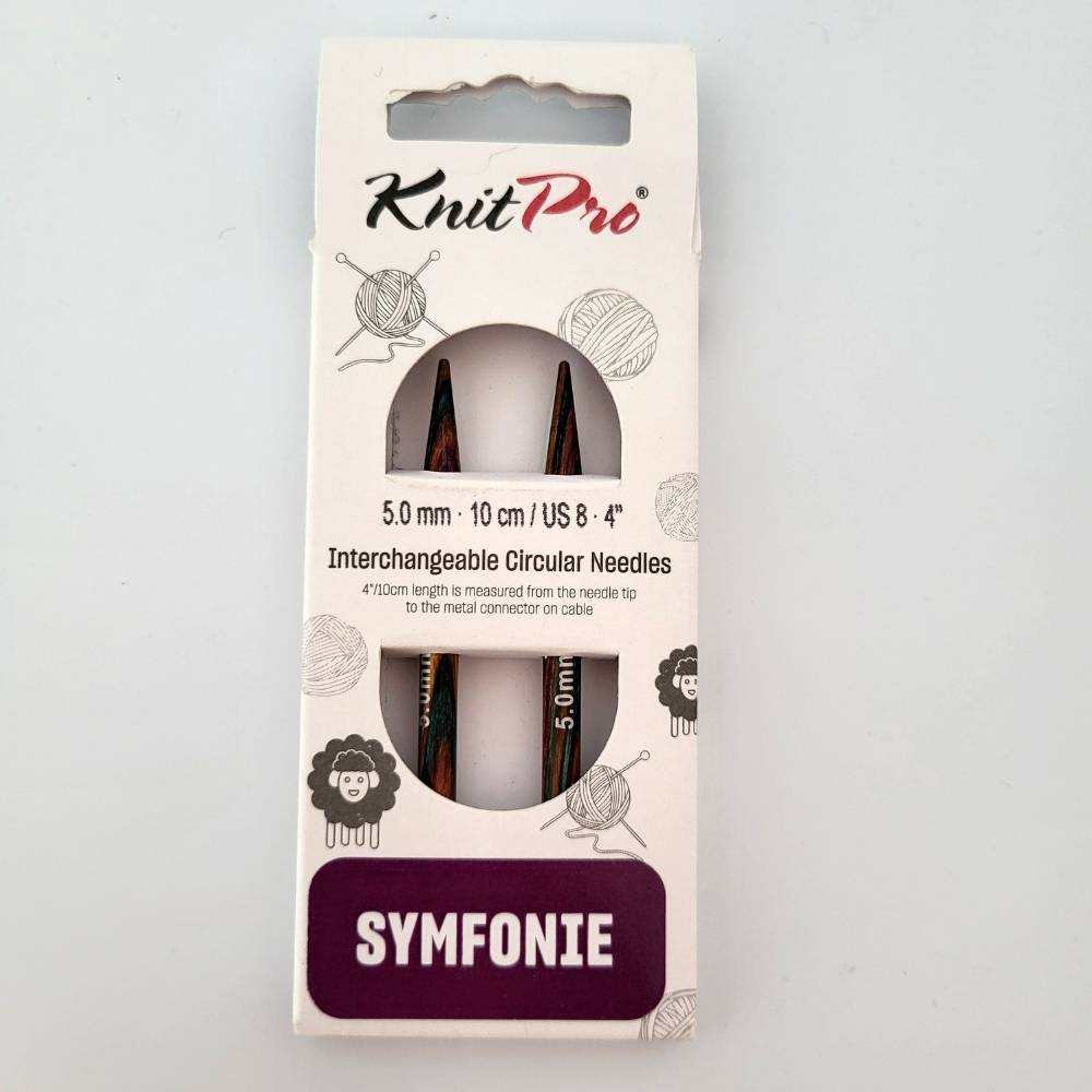 KnitPro Symfonie kurze Nadelspitzen 5,0