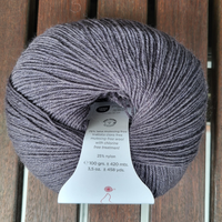 Knäuel Unisocks 4-lagig von Laines du Nord aus Wolle und Nylon, Schokolade