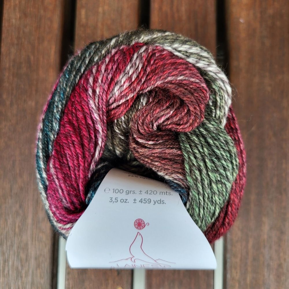 Knäuel Nordik Socks von Laines du Nord aus Wolle und Nylon, Farbe 3
