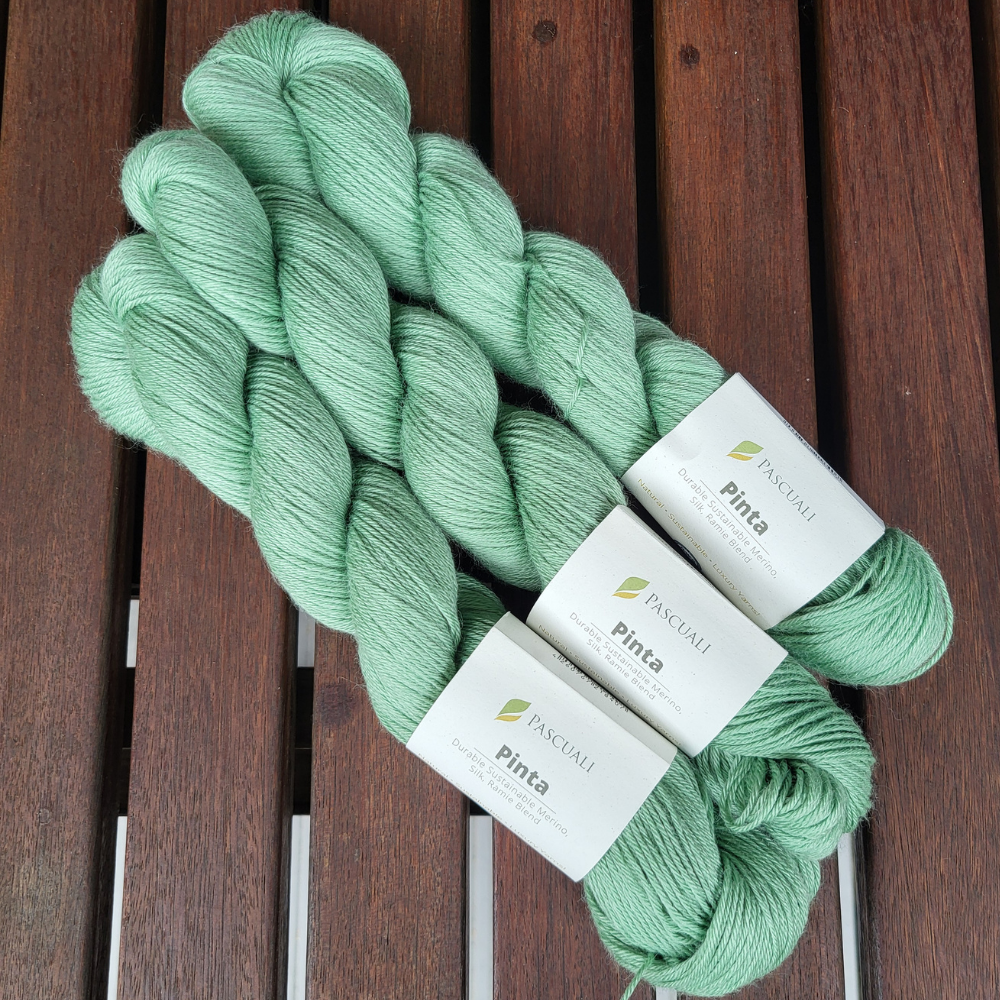 Pinta von Pascuali – Ganzjahresgarn aus Merino, Seide und Ramie