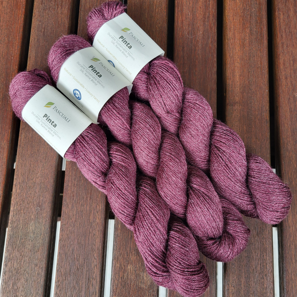 Pinta von Pascuali – Ganzjahresgarn aus Merino, Seide und Ramie