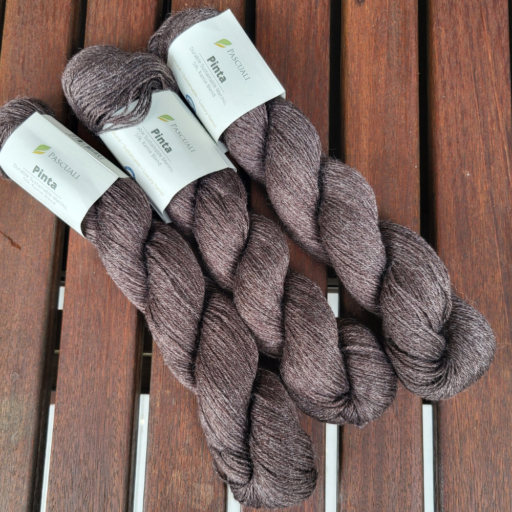 Pinta von Pascuali – Ganzjahresgarn aus Merino, Seide und Ramie