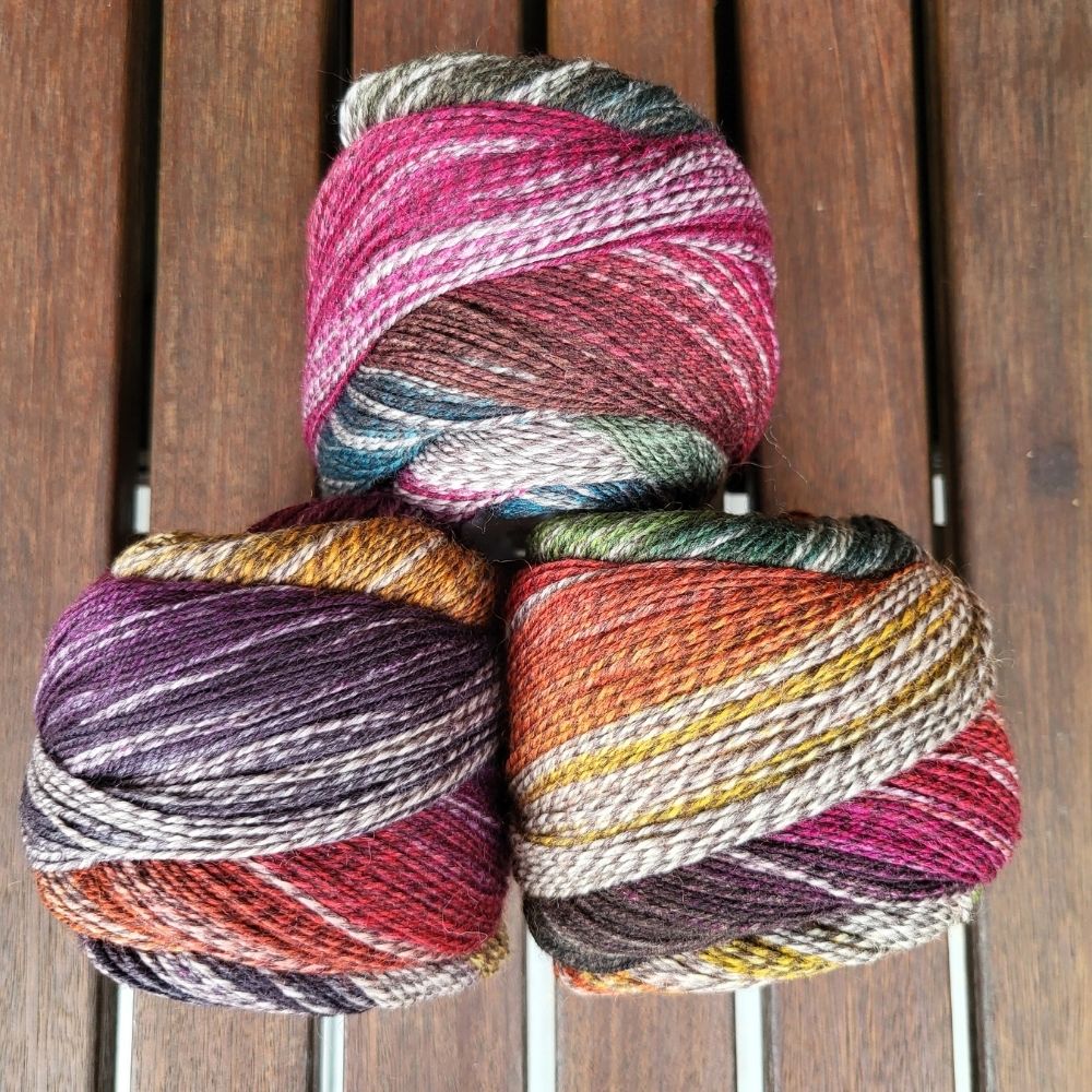 Nordik Socks von Laines du Nord, Sockengarn in der Wollboutique, Detailbild