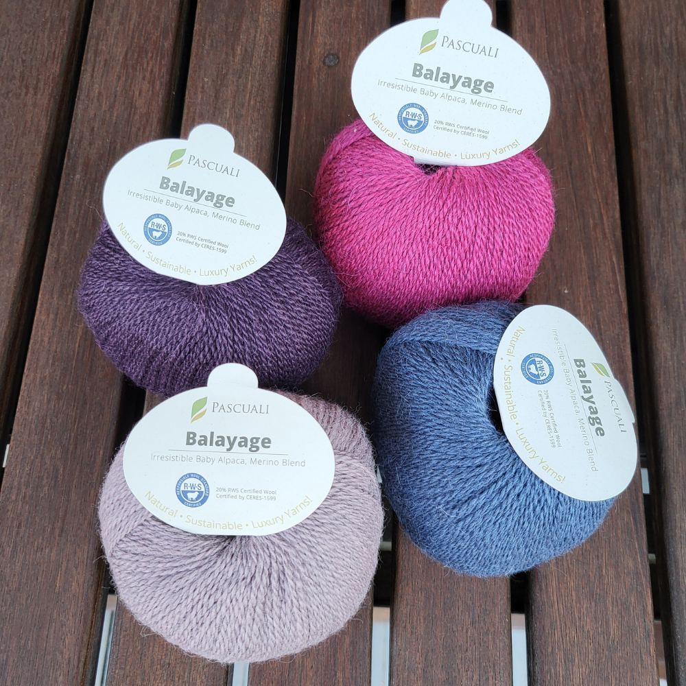 Balayage von Pascuali – Garn aus Babyalpaka und Merino