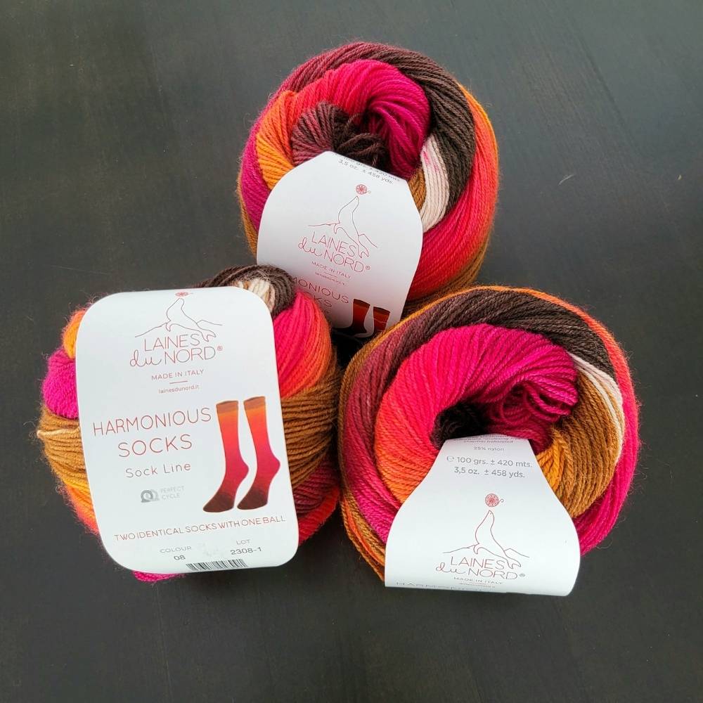 Laines du Nord - Harmonious Socks 4-Fach