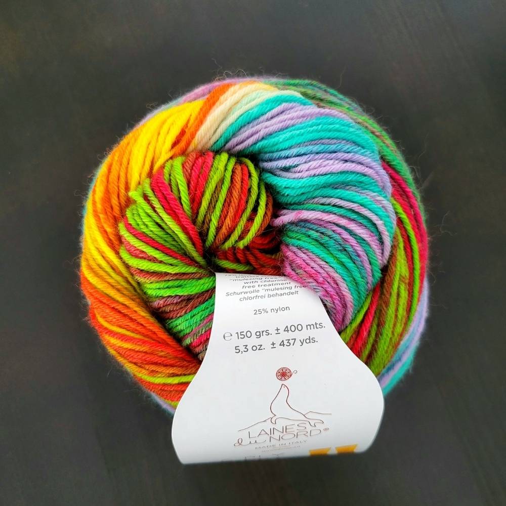 Laines du Nord - Paint Socks 6-Fach
