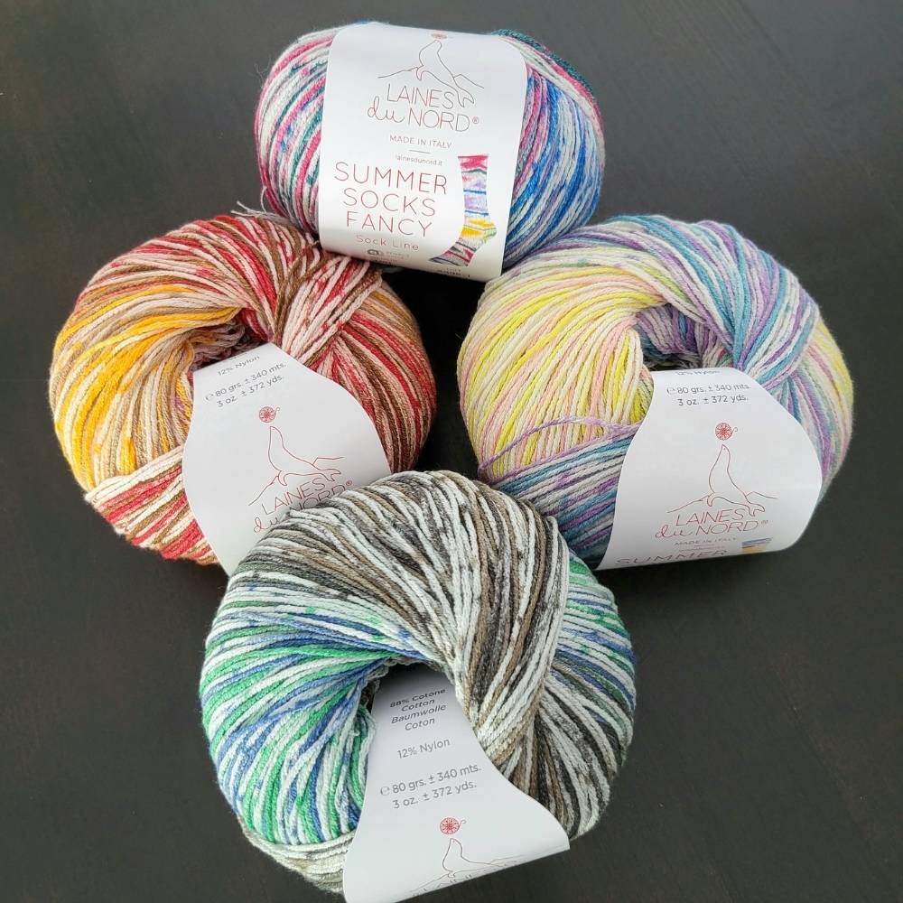 Laines du Nord - Summer Socks Fancy 4-Fach