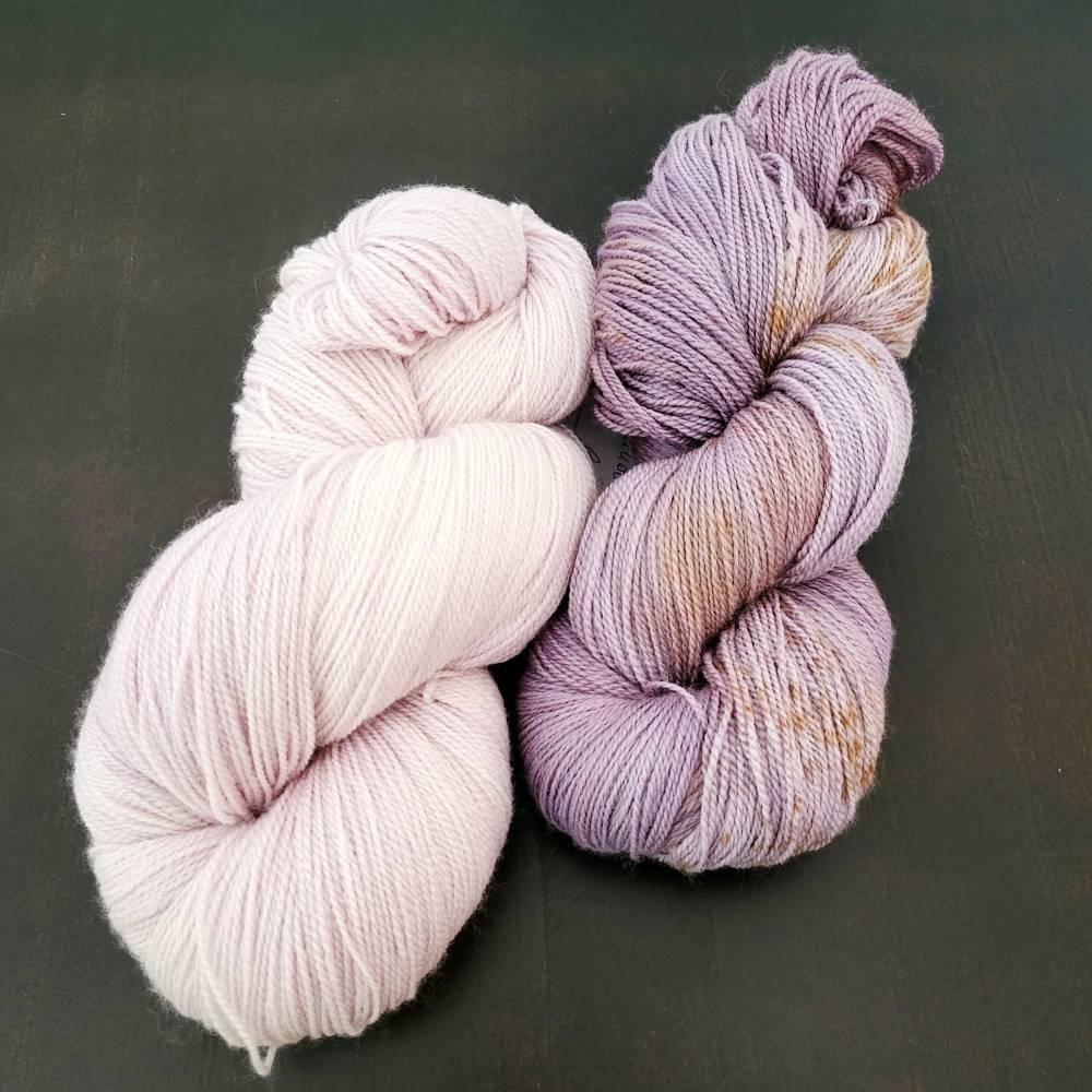 Lace-Traum - Pflanzen gefärbt