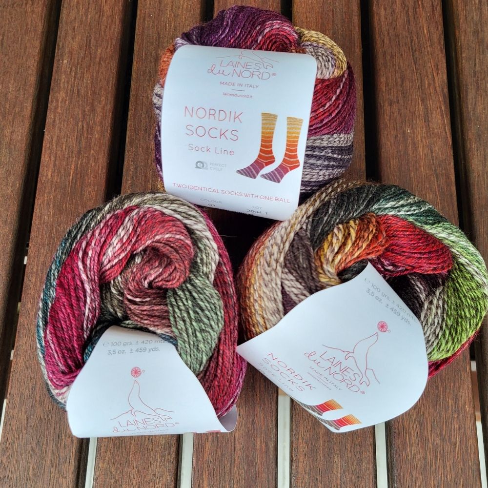 Nordik Socks von Laines du Nord, Sockengarn in der Wollboutique