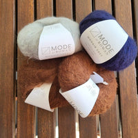 Strickset Tuch Mohair Soft – für Einsteigerinnen