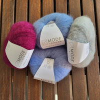 Strickset Tuch Mohair Soft – für Einsteigerinnen
